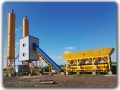 Installation de mélange de béton hzs60 (silo à 80 tonnes) 