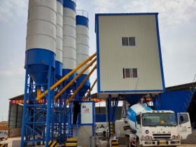 China Small concrete mixing plant 60m3/h easy to assemble modular HZS60 concrete batching plant Manufacturer,Supplier
