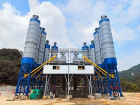 120m3/h concrete batching plant price