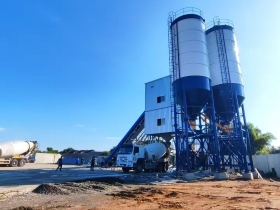 China Concrete Batching Plant HZS120 Individual Weighing System Batch Mixer Manufacturer,Supplier